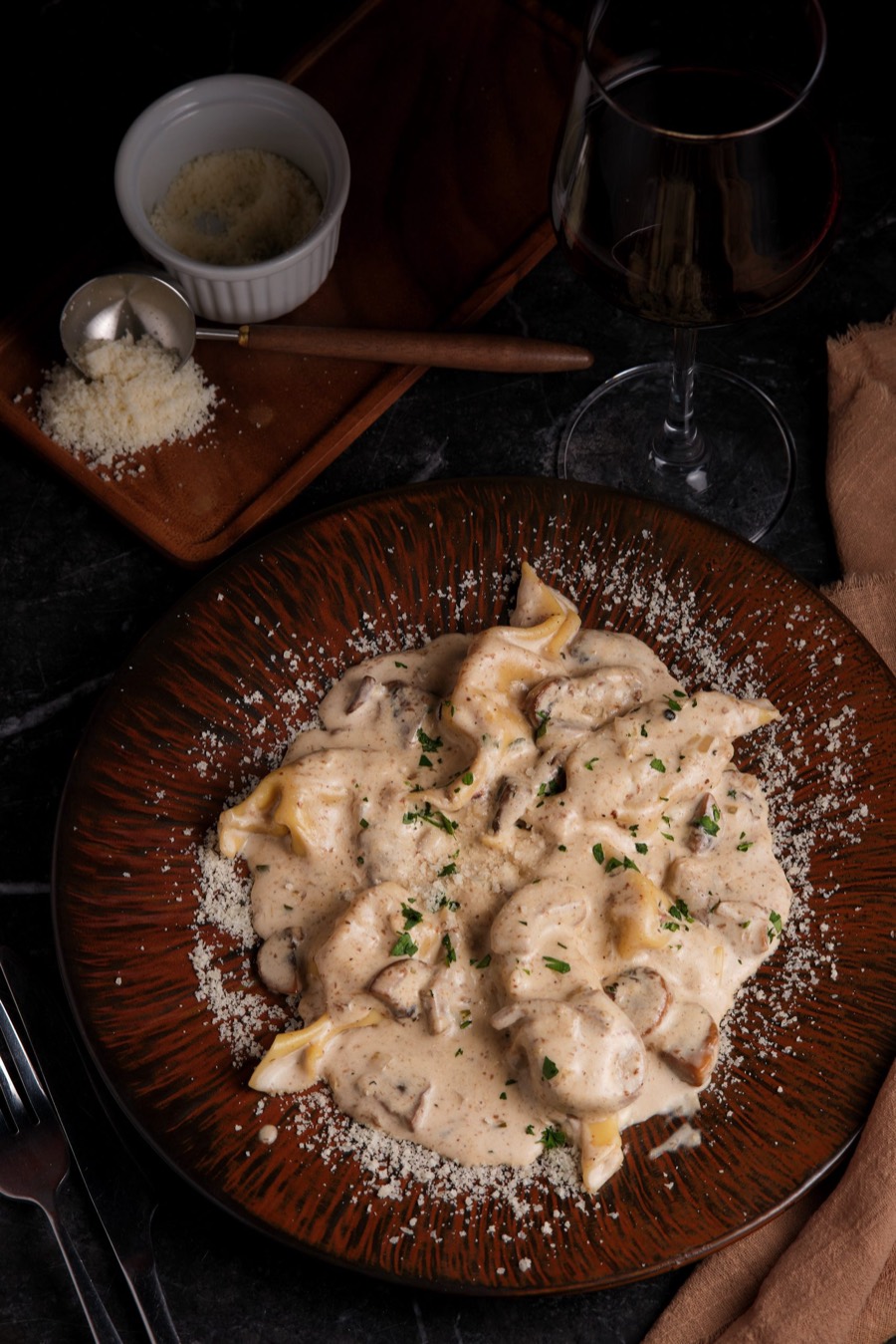 Aldente Gold: the food