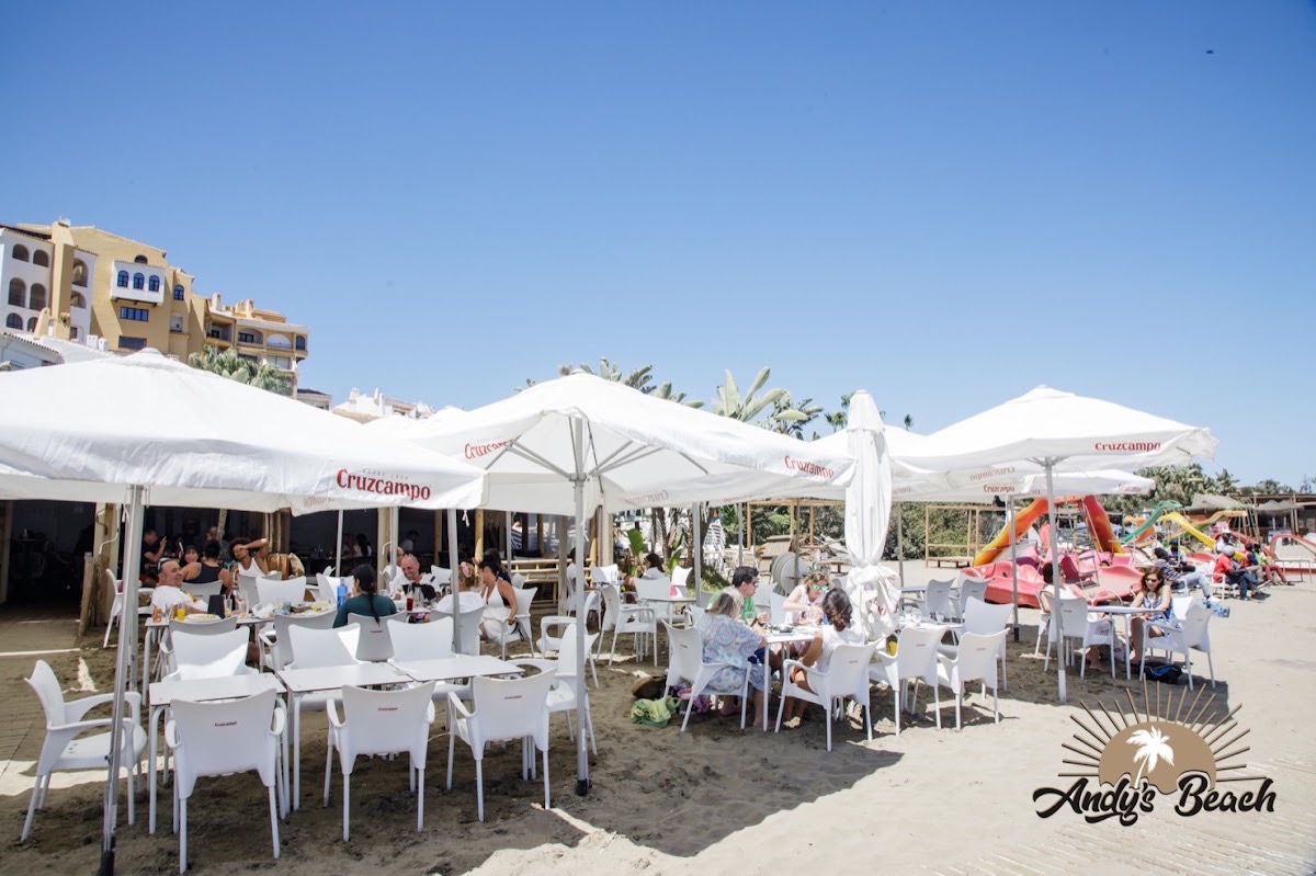 Andy's Beach Bar: the food