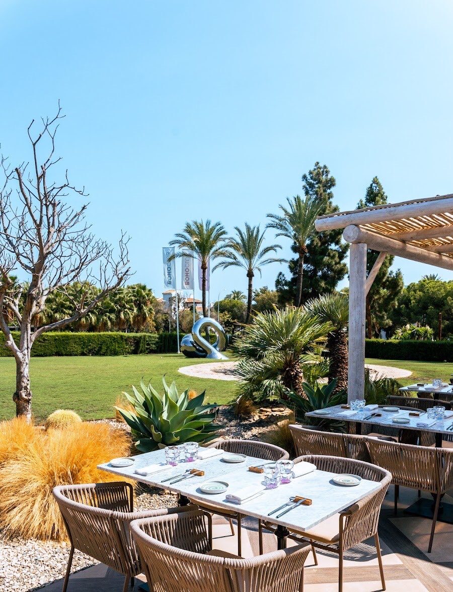 Boho Club Restaurant: the food