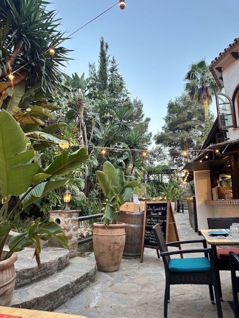 Cascada Cocina & Bar: the room