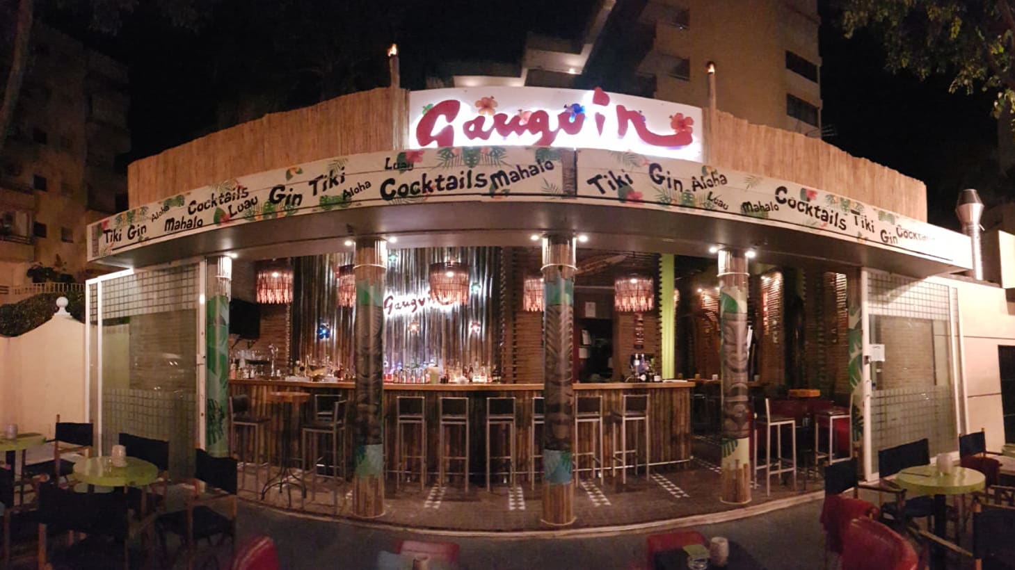 Cocktail Bar Gauguin Marbella: the food