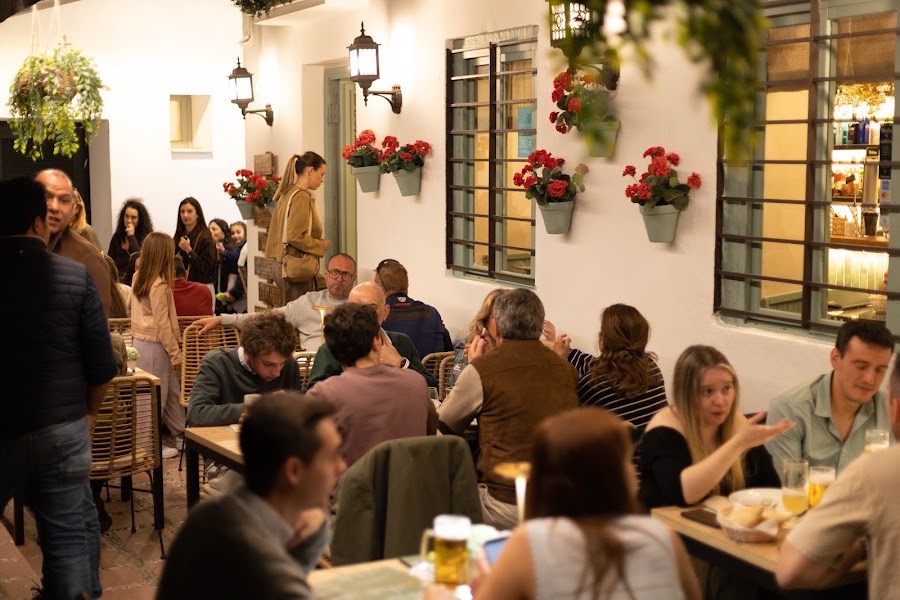 El Patio Antiguo: the food