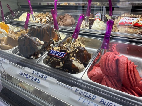 Heladeria Biscottino: the room