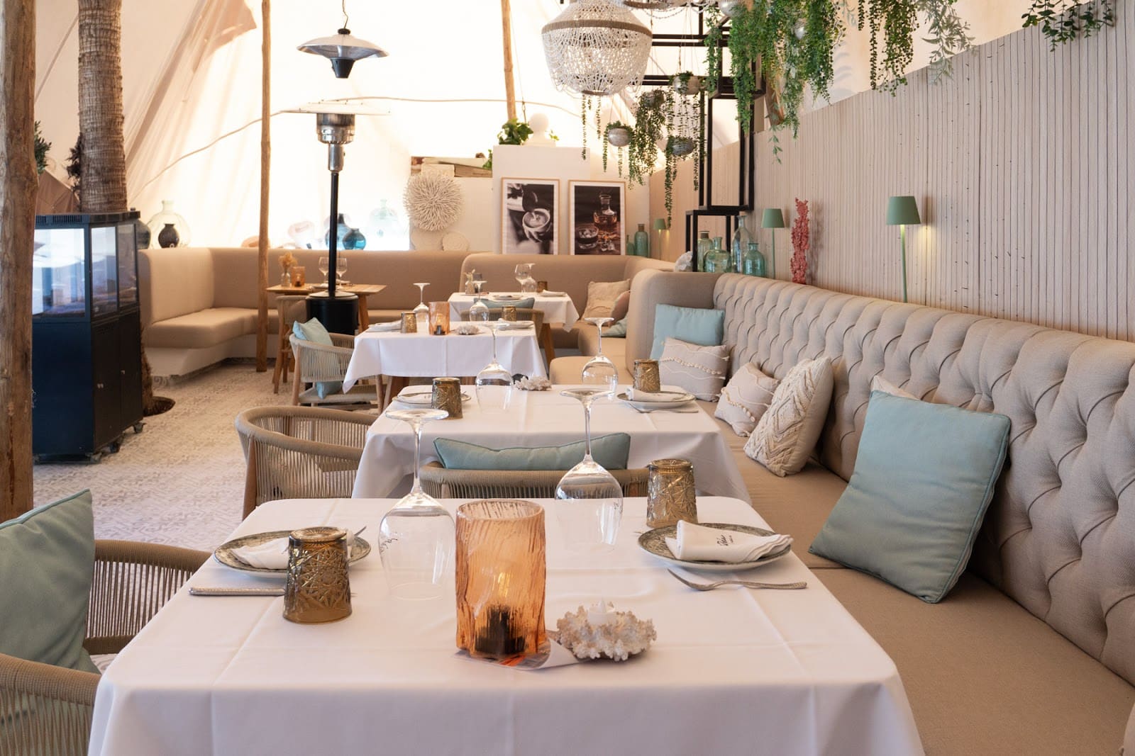 la Perla Marbella: the food