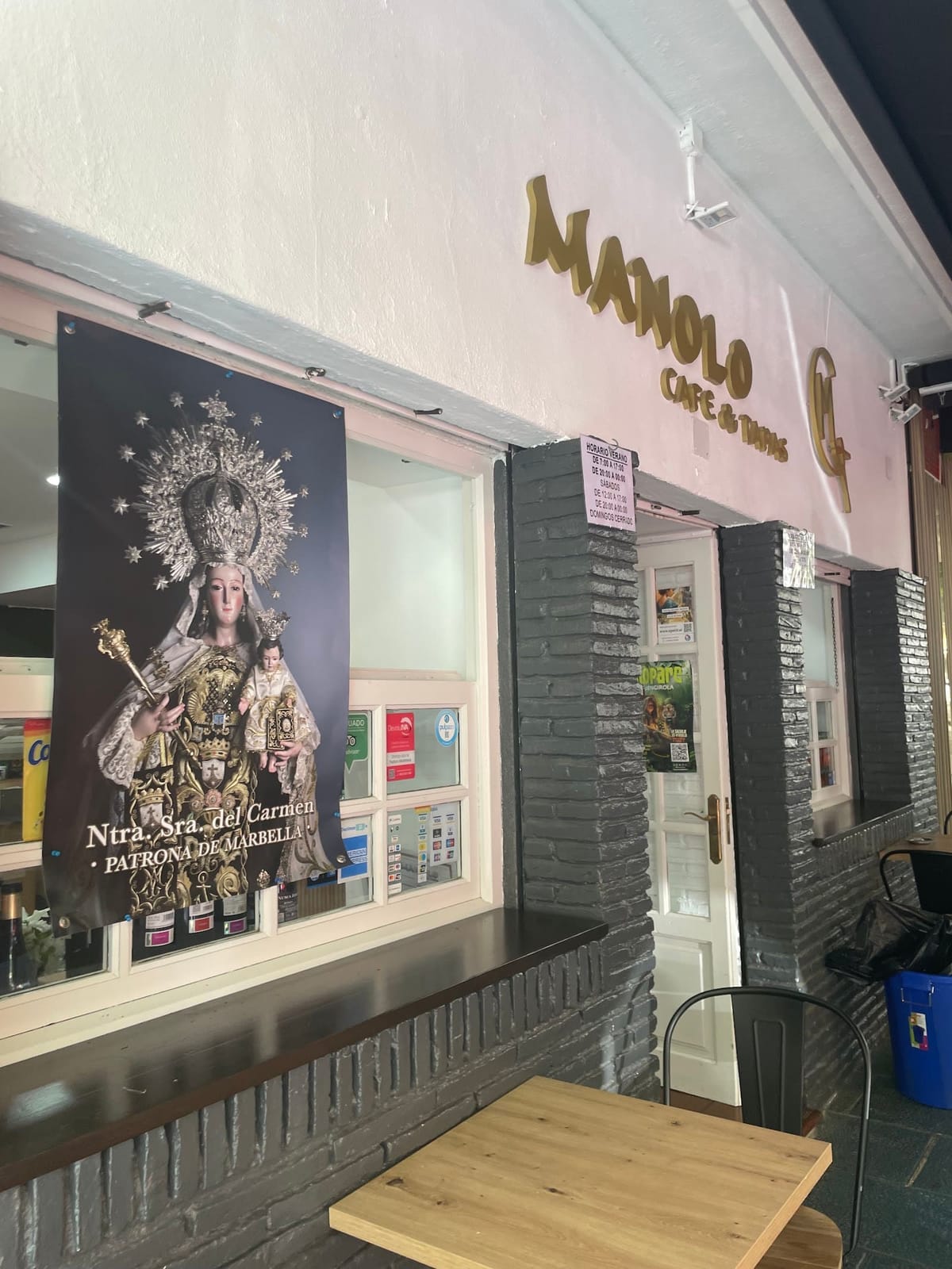 Manolo, cafe y tapas: the food