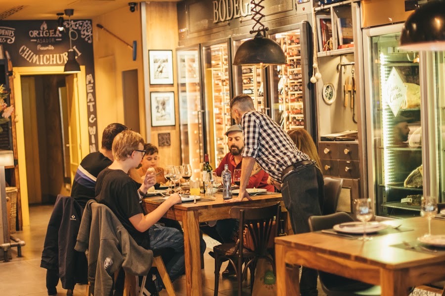 Origen Asador Argentino: the food