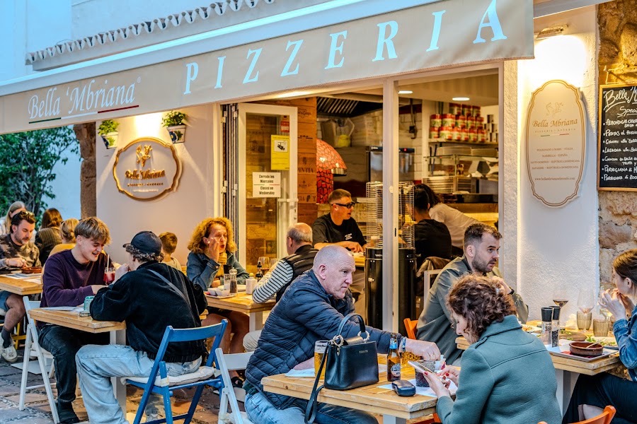 Pizzeria “Bella ‘Mbriana” Marbella: the food