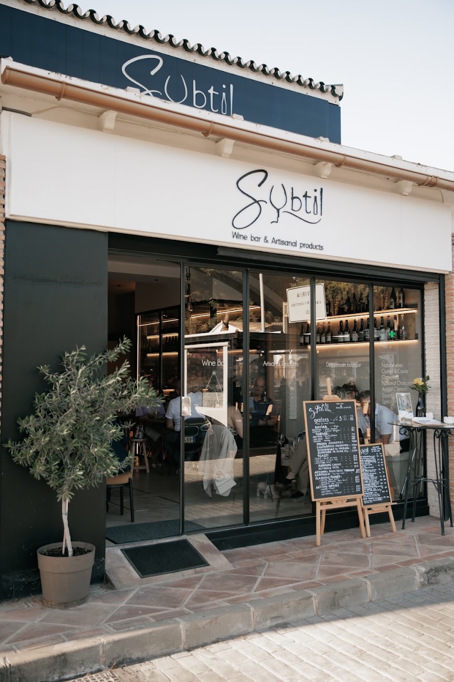 SUBTIL Wine Bar & Artisanal Products: the food