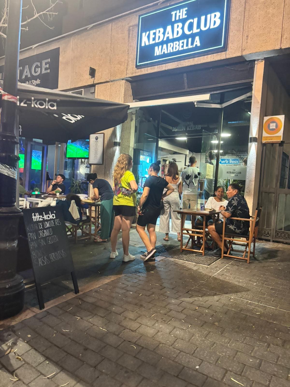 The Kebab Club Marbella: the food