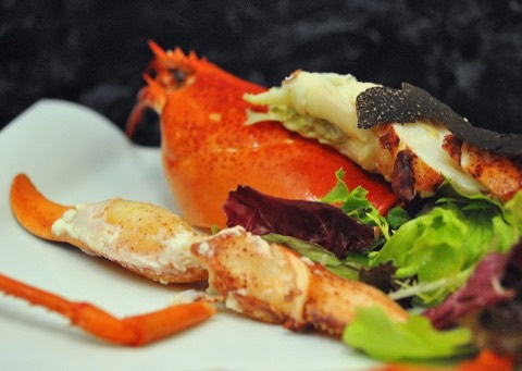 Trattoria L'Impronta: the room