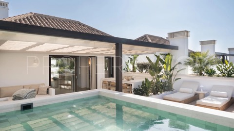 Penthouse asking €3,985,000 in Las Lomas del Marbella Club, Marbella